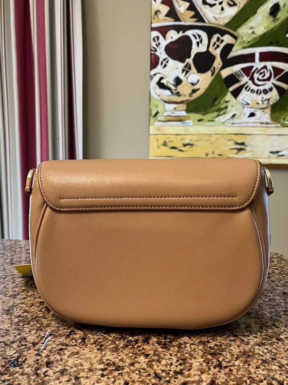 Marc Jacobs Saddle Bag Sz Medium - Leather - Authentic - Picture 3 of 17